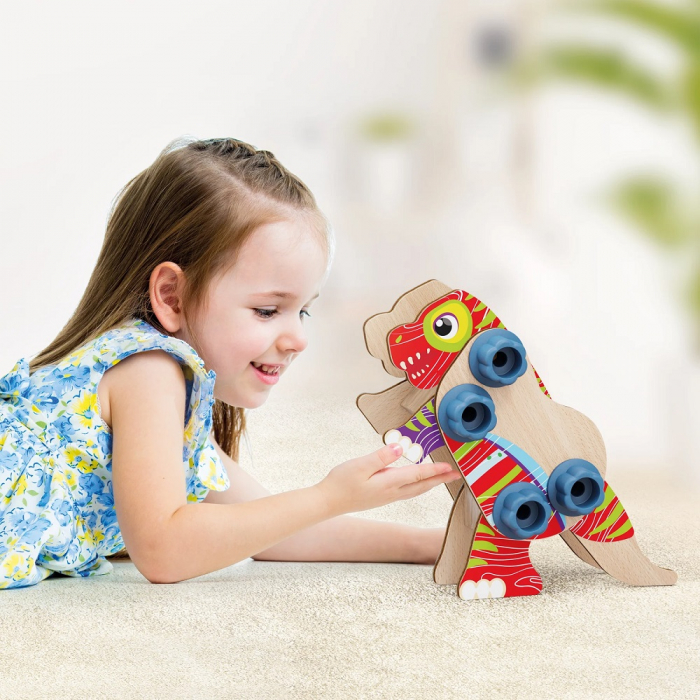 Set constructie dinozauri Quercetti Bio [2]