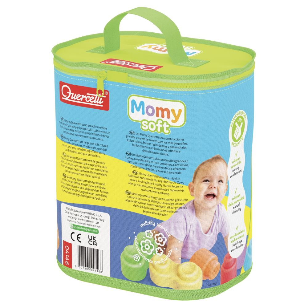 Set constructie Quercetti Momy Soft cuburi moi 28 piese [5]