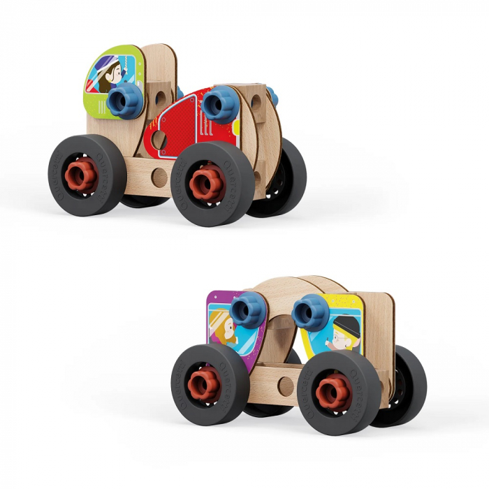 Set constructie vehicule Quercetti Bio [5]