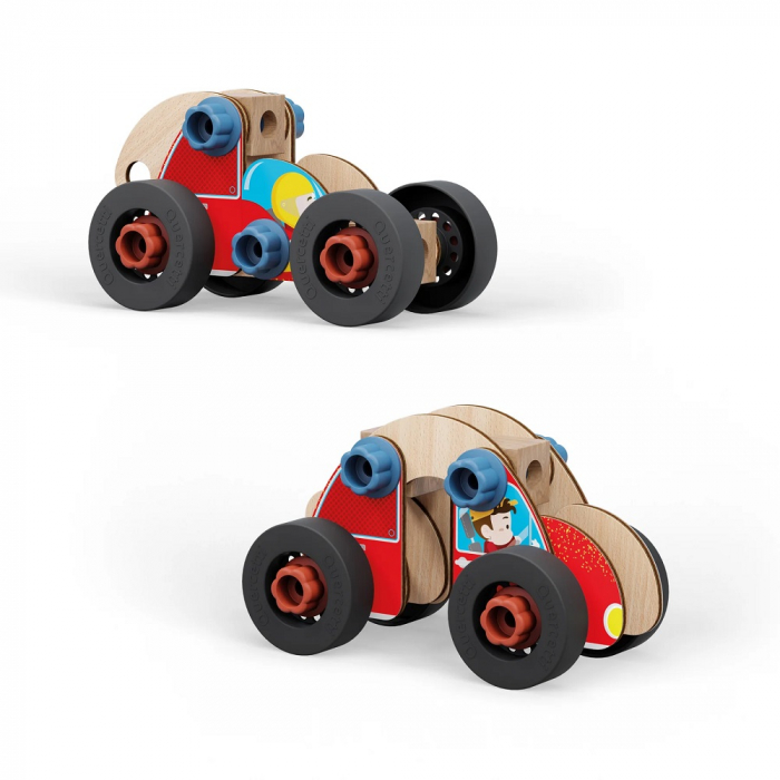 Set constructie vehicule Quercetti Bio [3]