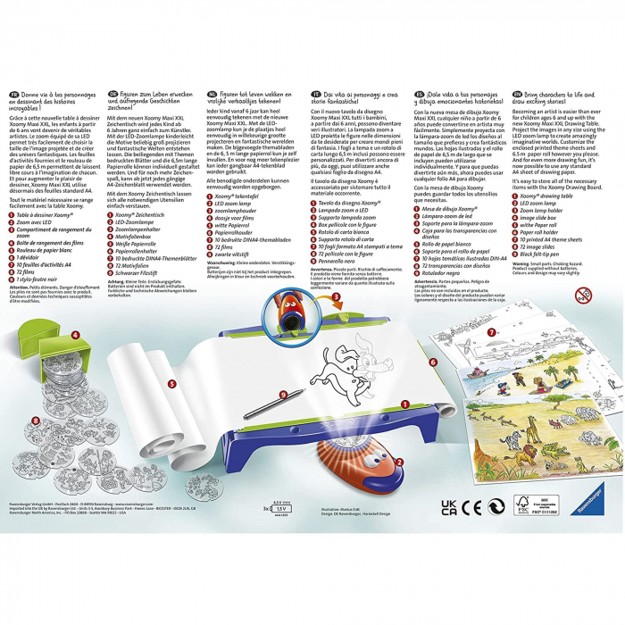 Set Creatie Xoomy Maxi Cu Rola De Hartie [3]