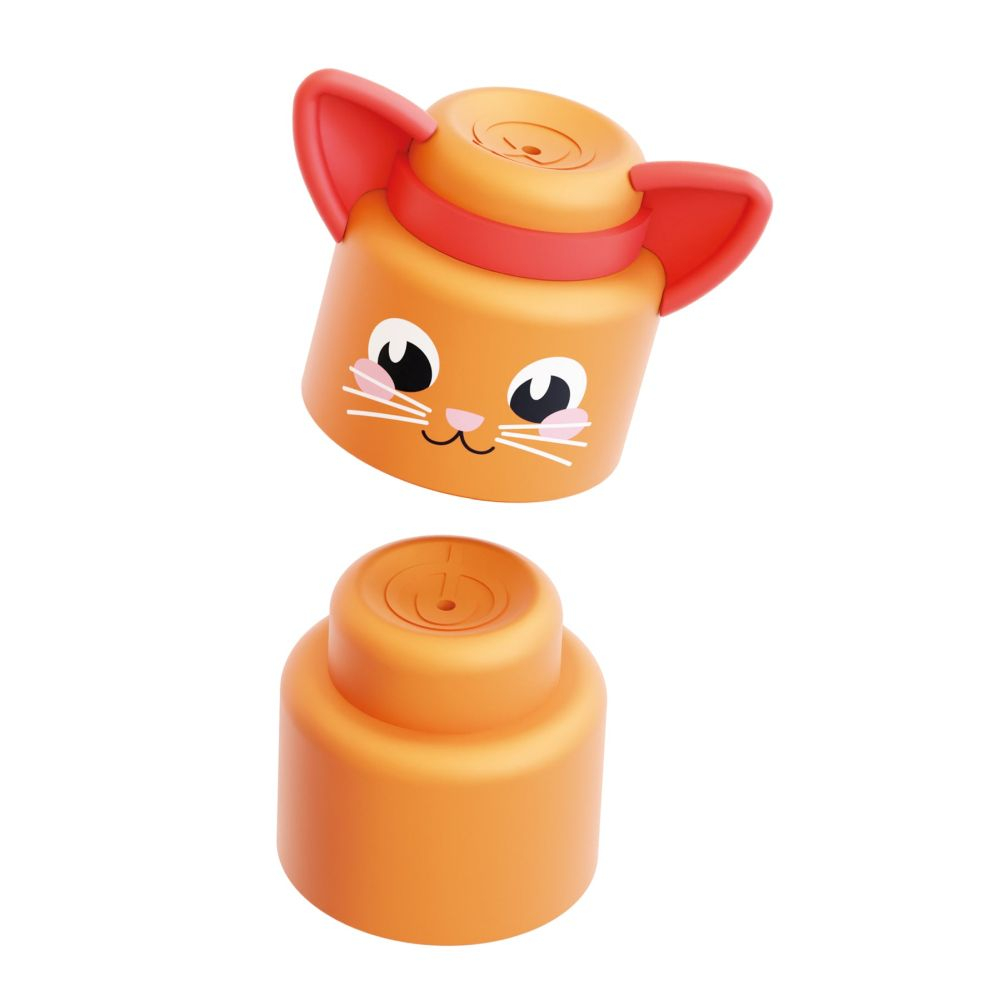 Set cuburi moi cu animale Quercetti Momy Soft [4]