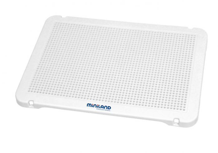 Set de 6 tablite albe pentru mozaic