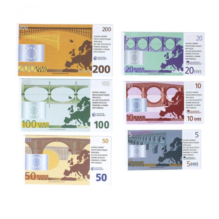 Set cu bani de jucarie (Euro) [4]
