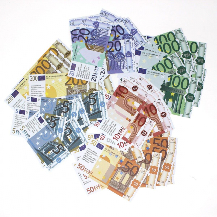 Set cu bani de jucarie (Euro) [5]
