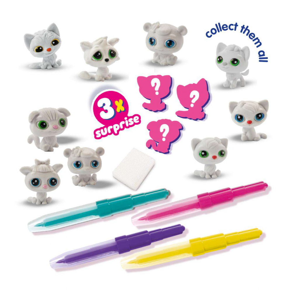 Set de Colorat cu Aer si Pisici [2]