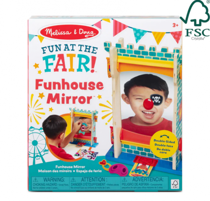 Set de joaca din lemn Oglinda Buclucasa - colectia Distractie la targ [4]