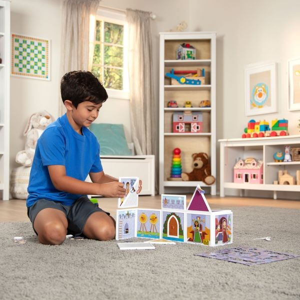 Set de joaca magnetic Castel medieval [7]