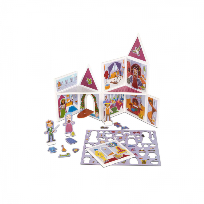 Set de joaca magnetic Castel medieval [2]