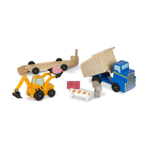 Set de joaca Utilaje de constructii din lemn [2]