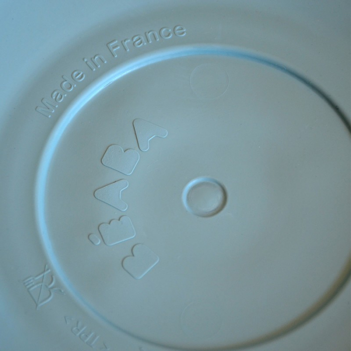 Set de masa Beaba 3 piese din sticla Duralex cu suport antiaderent Eucalyptus - Resigilat [4]