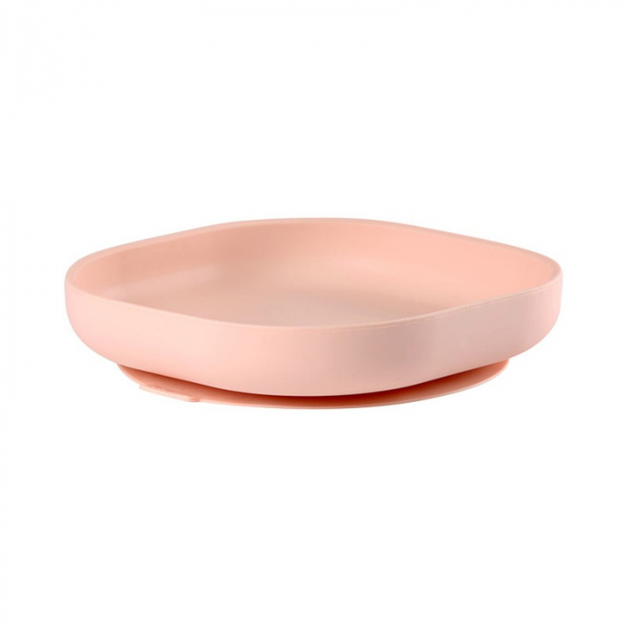 Set de masa silicon Beaba 4 piese Pink [13]