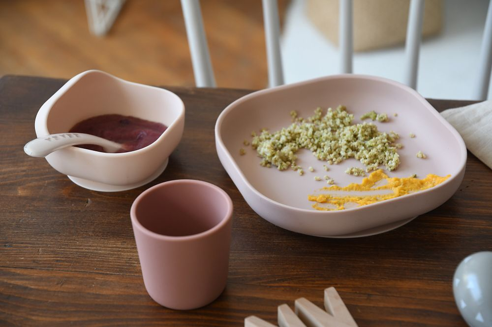 Set de masa silicon Beaba 4 piese Cotton Candy [5]