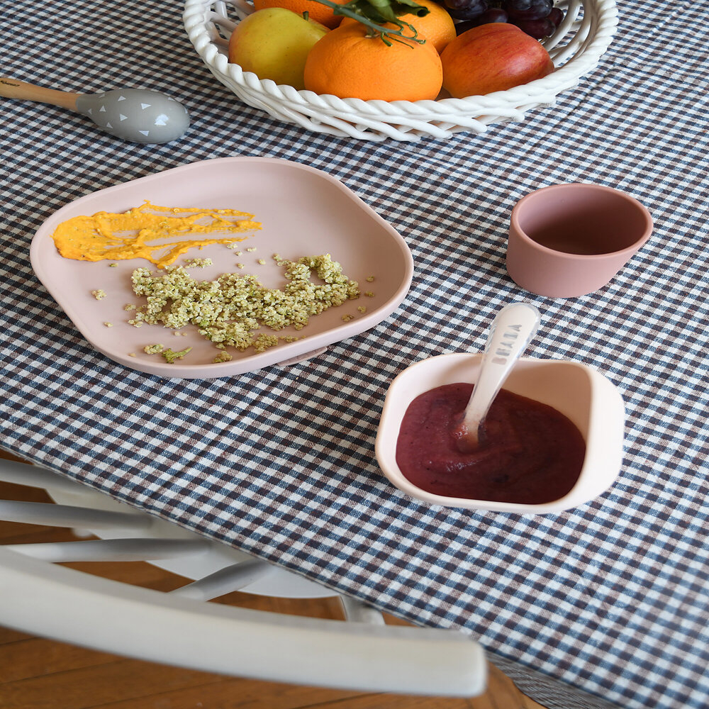 Set de masa silicon Beaba 4 piese Cotton Candy [7]