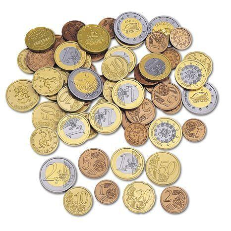 Set cu monede de jucarie (Euro) [2]