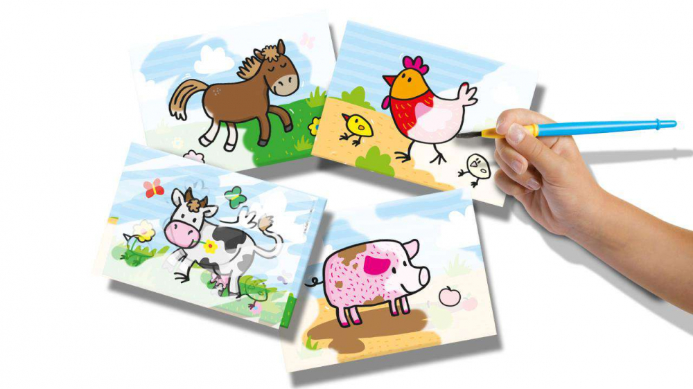 Set de Pictat cu Apa-Ferma Animalelor [2]