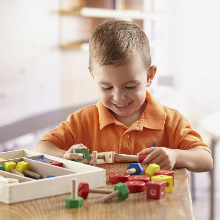 Set din lemn de construit cu suruburi [2]