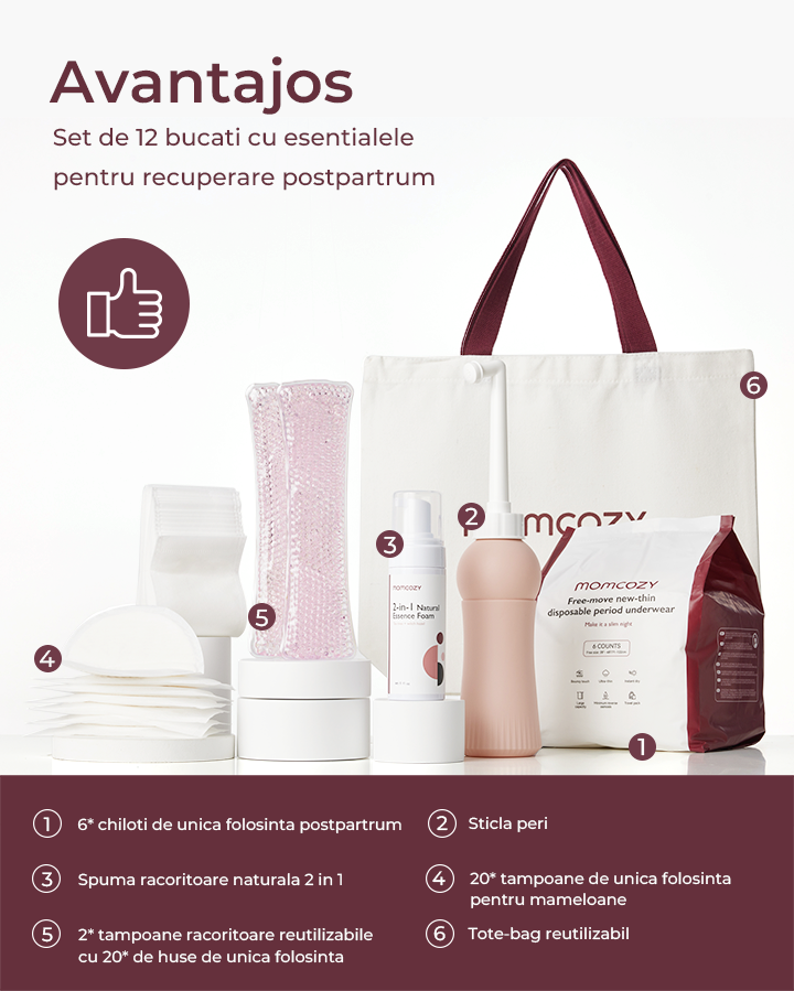 Set esentiale postpartum Momcozy [2]