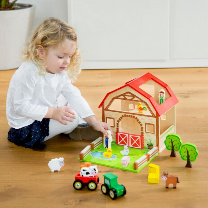 Set Ferma cu 20 de Piese, New Classic Toys [3]