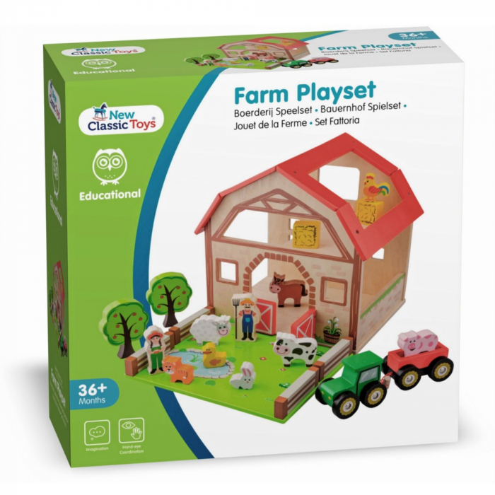 Set Ferma cu 20 de Piese, New Classic Toys [2]