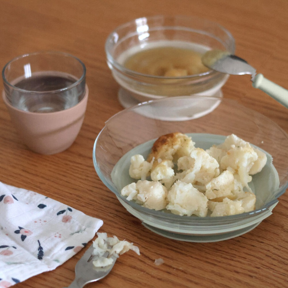 Set hranire bebe din sticla Beaba cu ventuze 3 piese Natural [4]