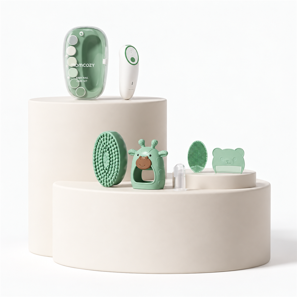 Set ingrijire bebe Momcozy All-in-1 glow  6 piese [2]