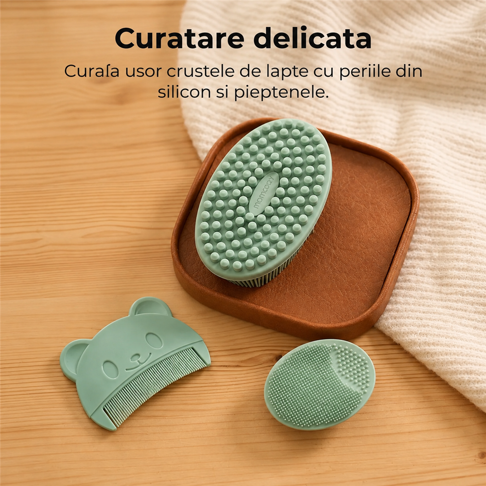 Set ingrijire bebe Momcozy All-in-1 glow  6 piese [4]