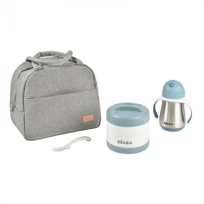 Set izoterm on the go 4 piese Beaba Blue [2]