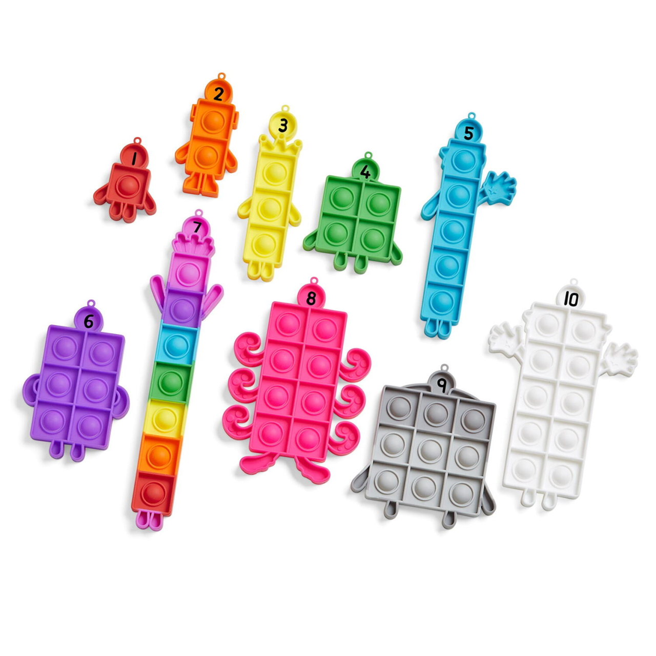Set jucarii senzoriale - Numberblocks de la 1 la 10 [3]