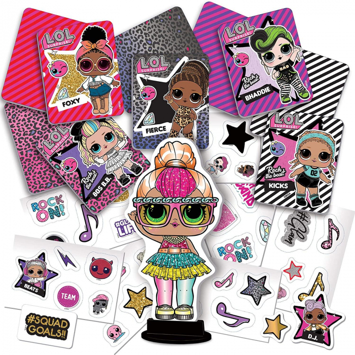 Set LOL Surprise - Papusa de carton [2]