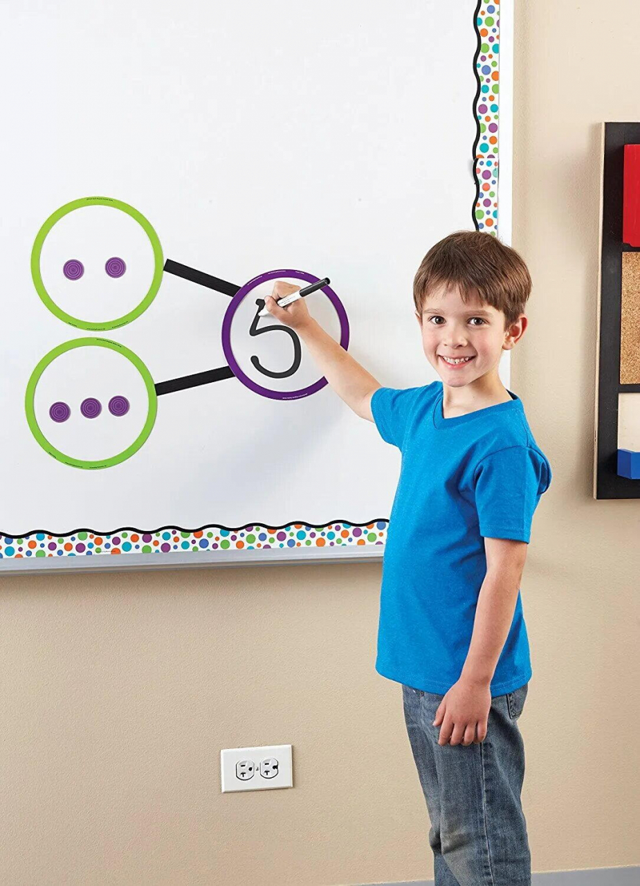 Set magnetic gigant - Legaturi numerice [2]