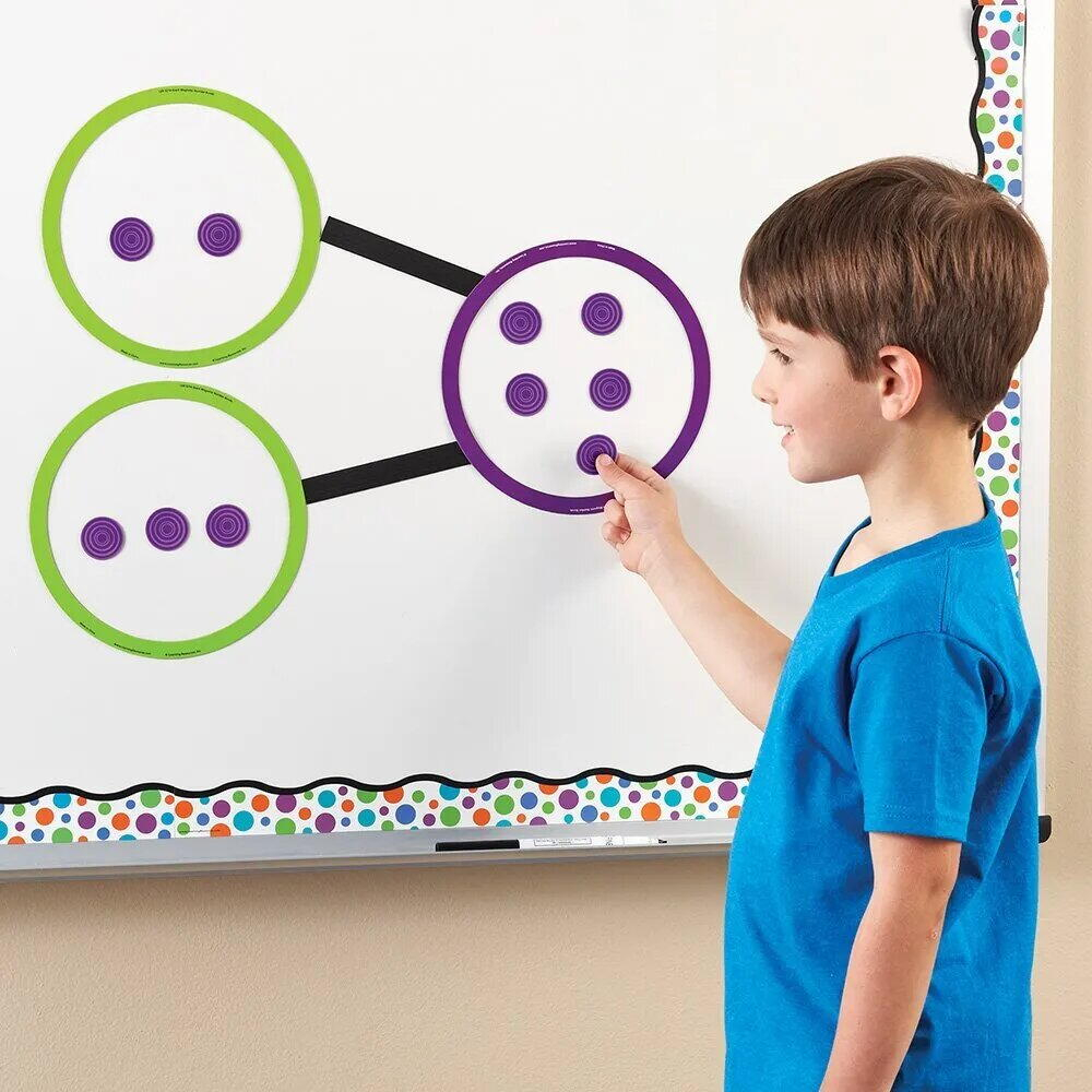 Set magnetic gigant - Legaturi numerice [3]