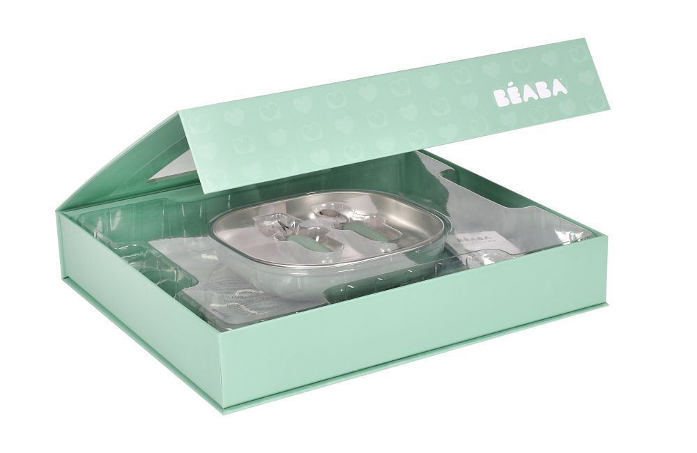 Set masa cadou Beaba First Meal Sage Green [3]