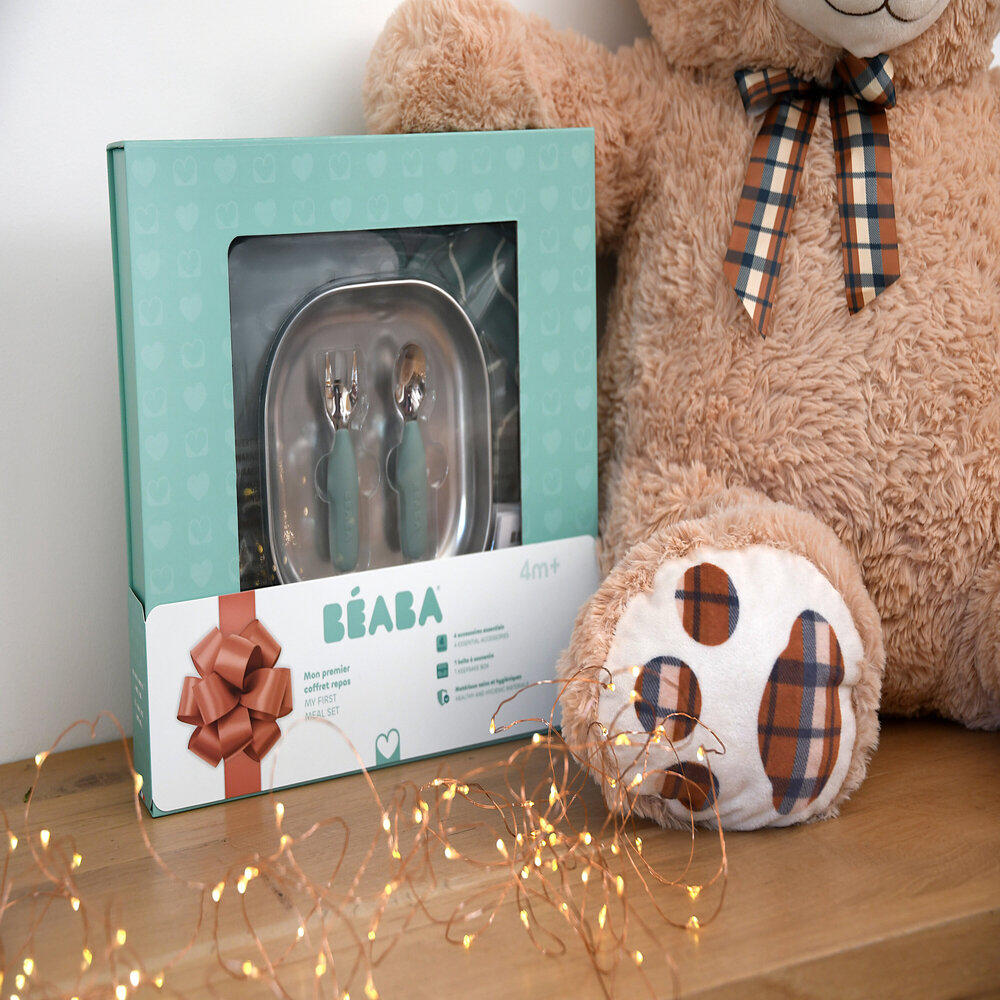 Set masa cadou Beaba First Meal Sage Green [5]