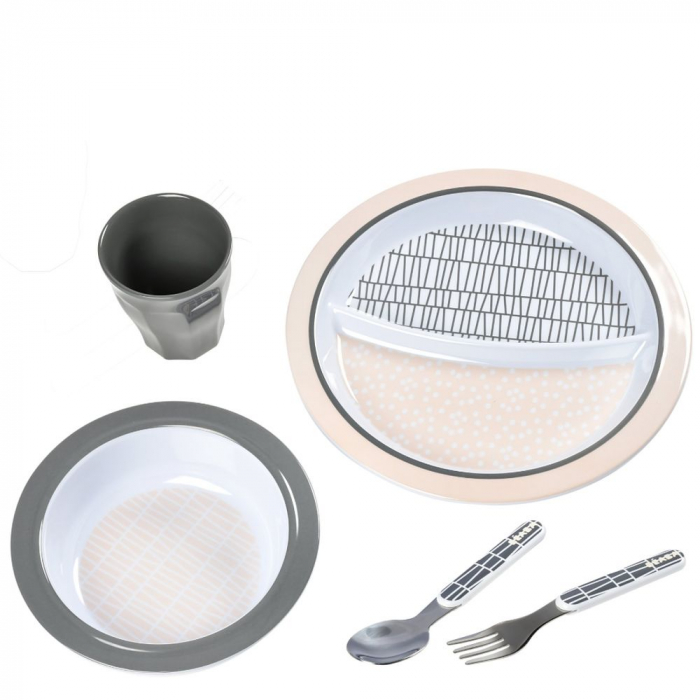 Set de masa cadou Beaba Pink [2]