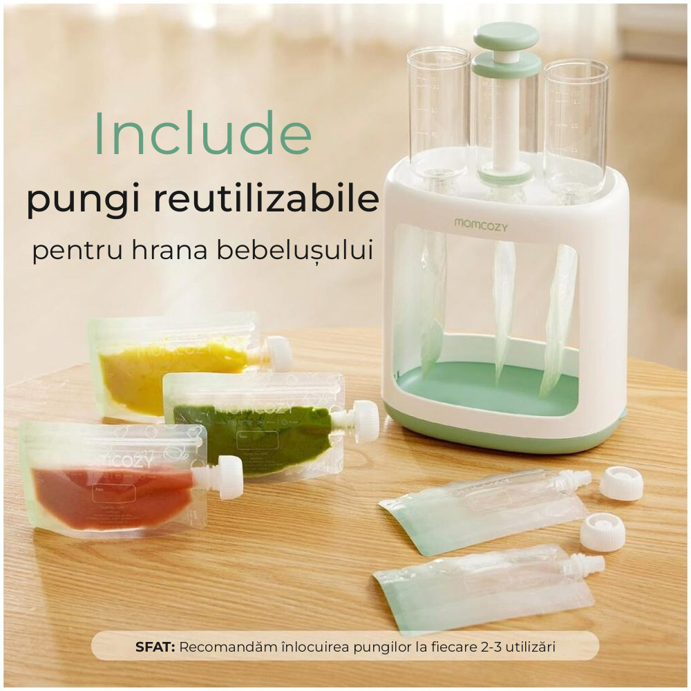 Set pentru preparare si portionare hrana bebelusului Momcozy [5]
