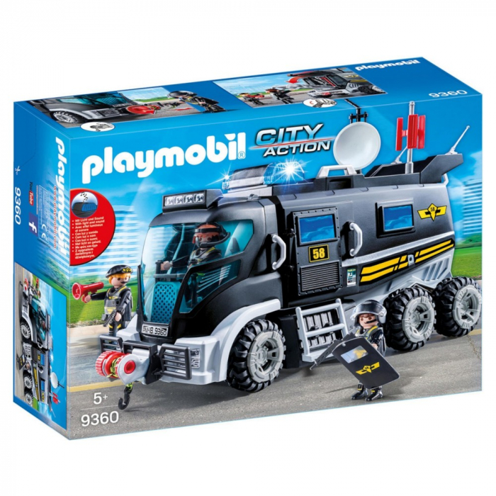 Set Playmobil Camionul Echipei Swat [2]