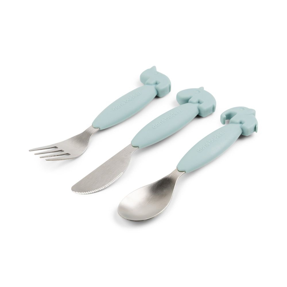 Set tacamuri Done by Deer Easy-grip Deer Friends Blue [2]