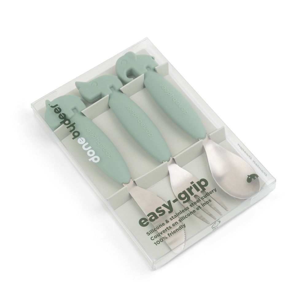 Set tacamuri Done by Deer Easy-grip Deer Friends Green [3]