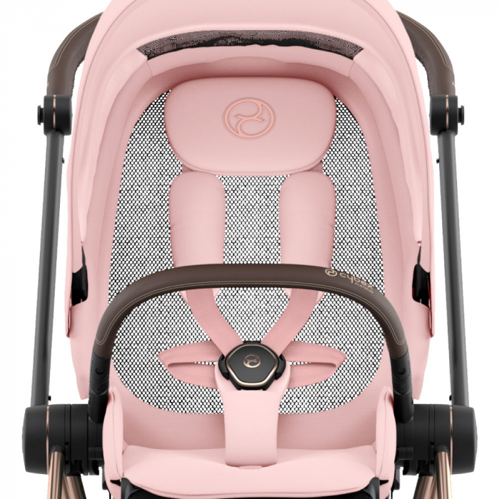 Set textil carucior Cybex Mios Peach Pink [3]