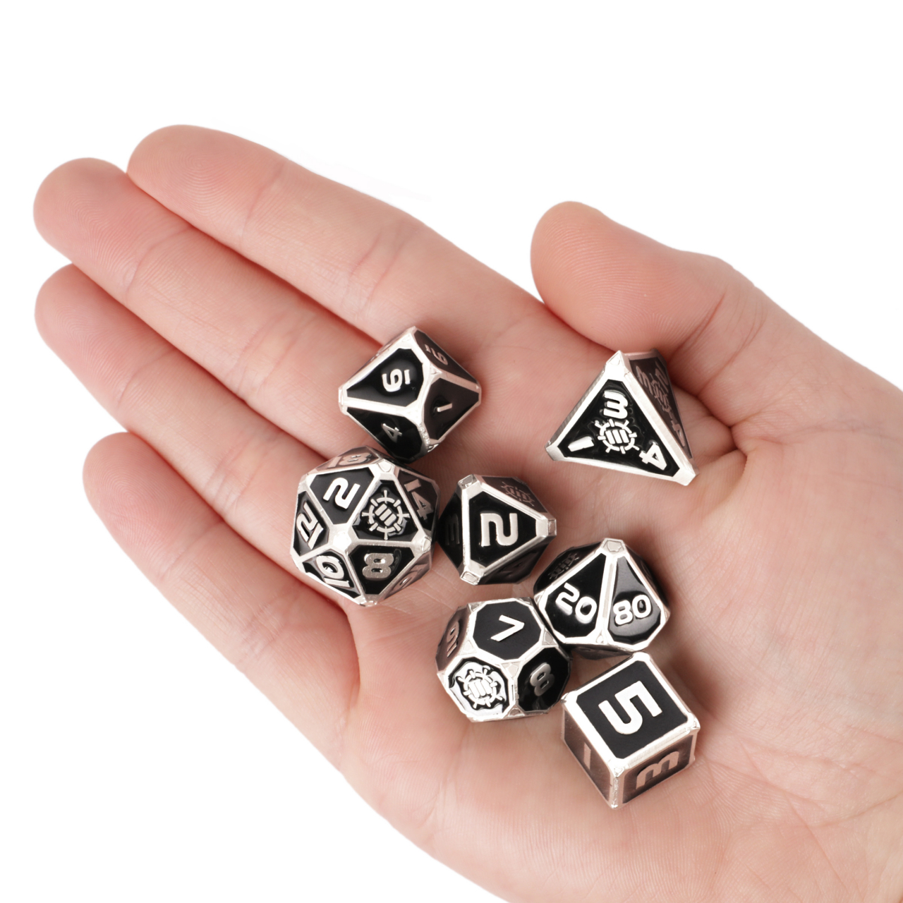 Set Zaruri Metalice ENHANCE Gaming Collector's Edition Black DnD [4]