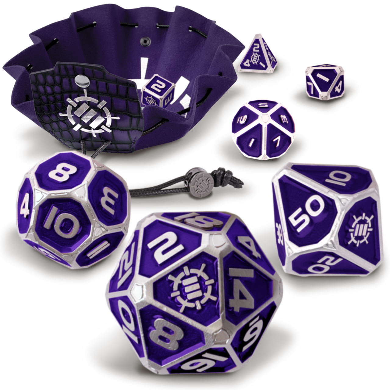 Set Zaruri Metalice Collector s Edition Purple DnD