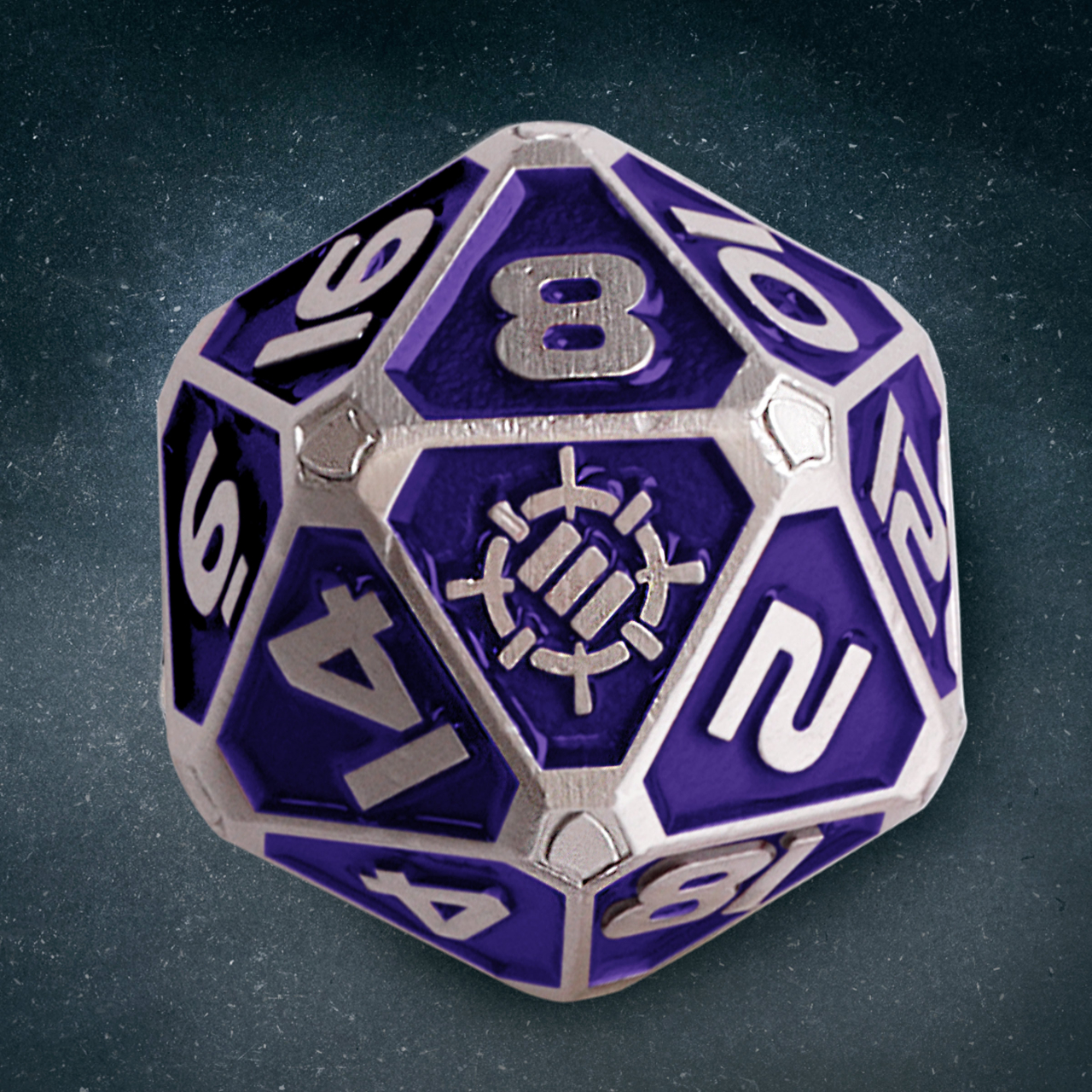 Set Zaruri Metalice ENHANCE Gaming Collector's Edition Purple DnD [9]