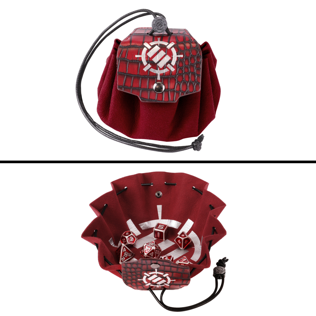 Set Zaruri Metalice ENHANCE Gaming Collector's Edition Red DnD [3]
