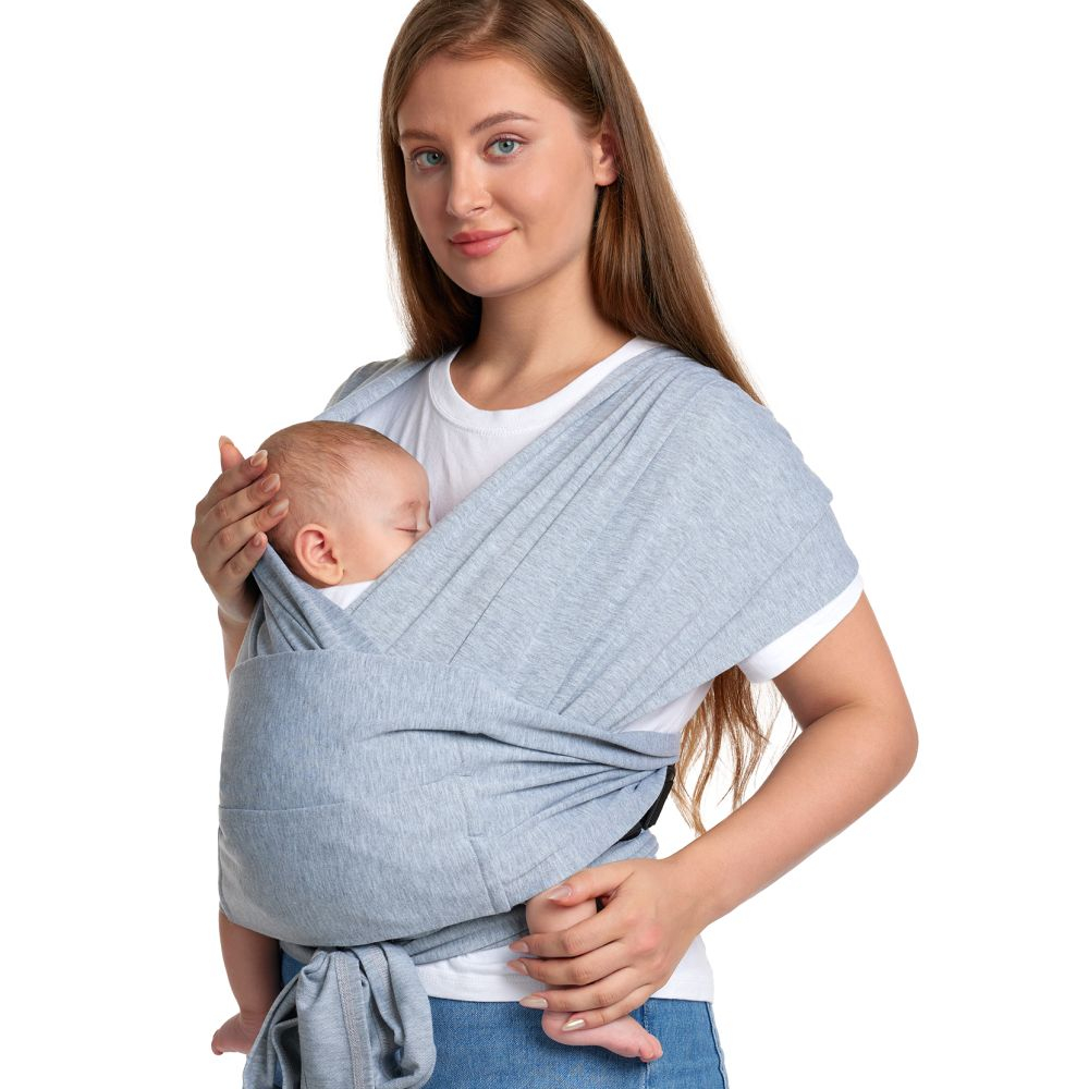 Sistem de purtare Momcozy tip wrap Grey