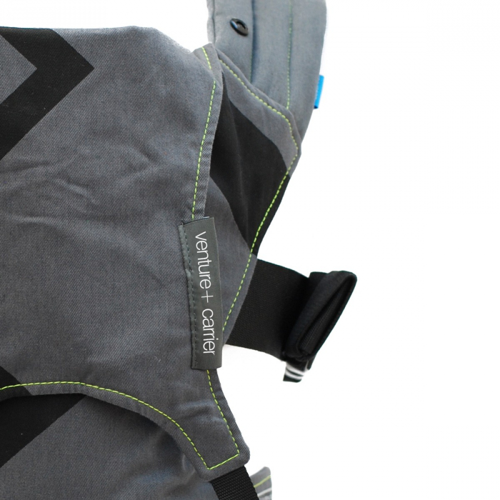 Sistem de purtare We Made Me Venture Charcoal Grey/Black Zigag [4]