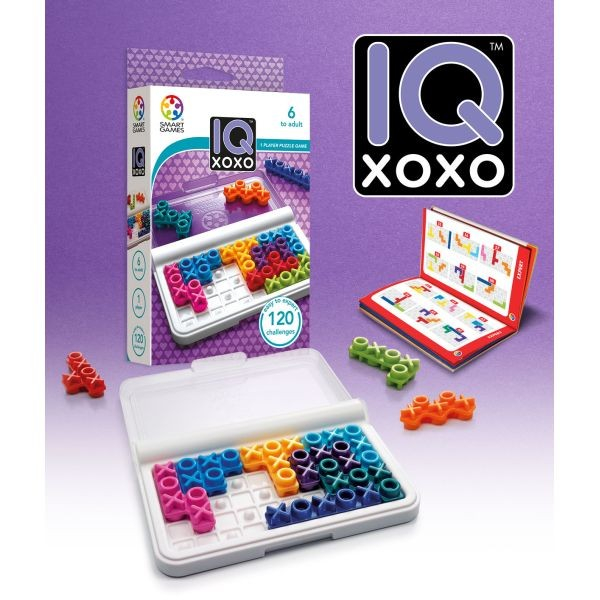 Smart Games - IQ XOXO, joc de logica cu 120 de provocari [2]