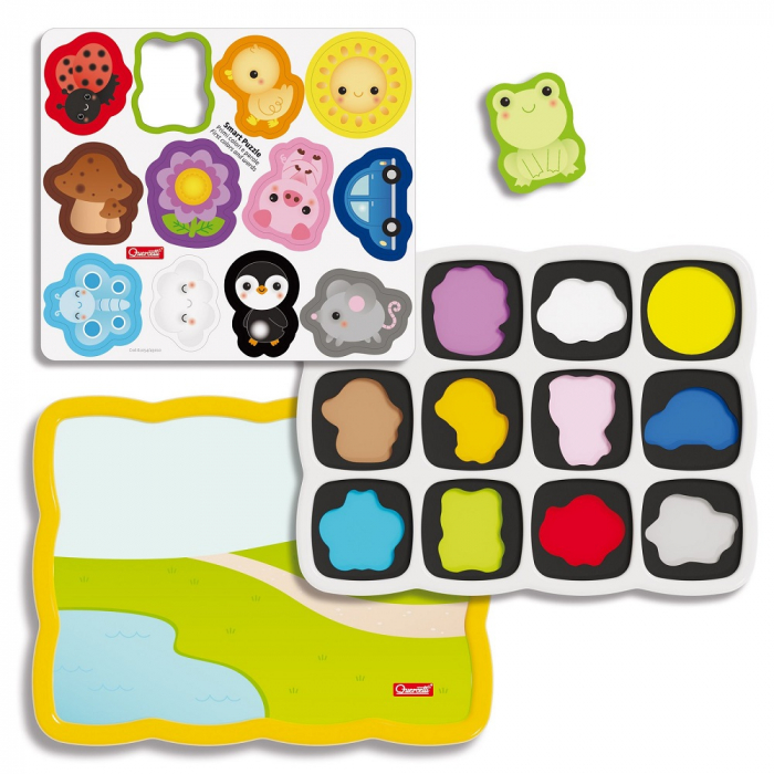 Smart Puzzle Quercetti Primele culori si cuvinte [2]
