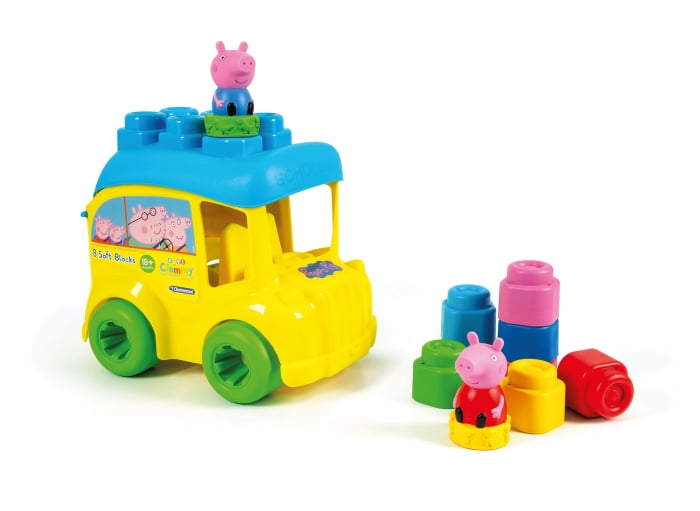 Soft Clemmy-Autobuz Peppa Cu Cuburi [3]