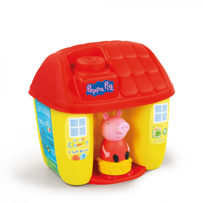 Soft Clemmy - Casuta Peppa Pig Cu Cuburi [2]
